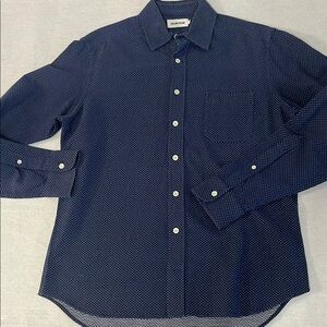 Taylor Stitch California in Navy w/ White Dot